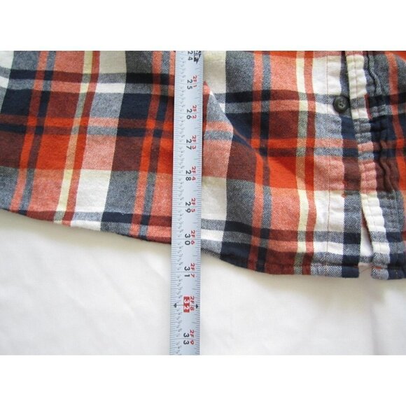 Men's Sonoma Modern Fit Plaid Button Up Cotton Long Sleeve Shirt Sz XXL (MT168) - Picture 4 of 8